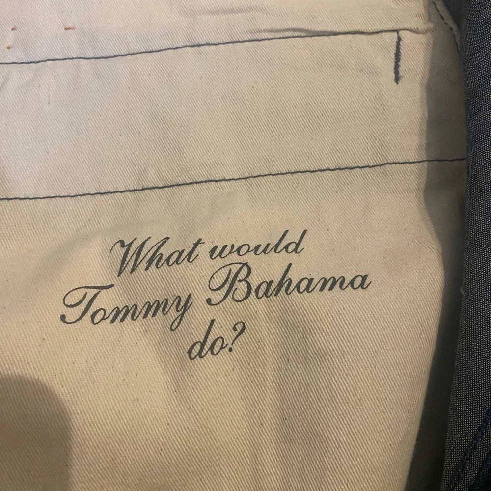 Tommy Bahama Size 40 Men's Blue Patterned Shorts